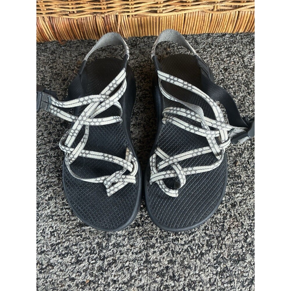 Chaco ZX/2 Vibram Sole Toe Loop Adjustable Hiking Outdoor Sport Sandals Womens 8